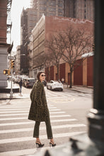 Load image into Gallery viewer, Elevate your casual style with cropped denim pants featuring a frayed hem, iron-on accents, and a timeless straight leg design.