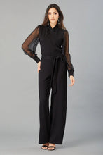 Load image into Gallery viewer, Lola & Sophie Belted Ponte Pant: Stylish and functional dress pants with chic belt and luxe ponte fabric for a fashion-forward yet comfy look.