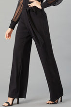Load image into Gallery viewer, Lola & Sophie Belted Ponte Pant: Stylish and functional pants with a chic belt and luxe ponte fabric for a fashionable and comfy look.