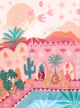 Load image into Gallery viewer, 800pc Puzzle & Glue Kit: Desert Dreams