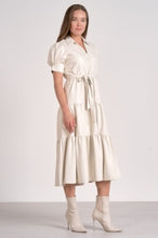 Load image into Gallery viewer, Cream Midi Dress - Elan