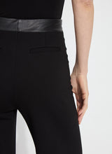 Load image into Gallery viewer, Wide leg black pants made from soft, stretchy fabric. Denver Hi Waist Wide Leg Pone by Lysse.