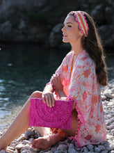 Load image into Gallery viewer, Pink Simonetta Clutch - Shiraleah