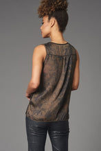 Load image into Gallery viewer, Get ready to turn heads in Lola & Sophie's Green Python Tank - an ultra-stylish snake print top perfect for fashionistas!