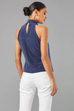 Load image into Gallery viewer, Make a statement with Lola & Sophie's Nightfall Ring Halter Top: Stylish design that will make you shine at any event!