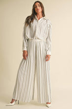 Load image into Gallery viewer, Pleated Stripe Pants
