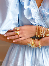 Load image into Gallery viewer, Pearl Topped Pearl Ring - Easton Elle
