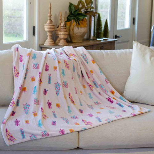 Stay warm this holiday season with our super soft holiday themed throws - the perfect gift for your loved ones or yourself!