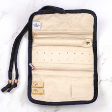 Load image into Gallery viewer, Quilted Favorite Things Jewelry Organizer in Black
