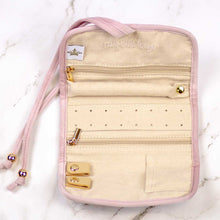 Load image into Gallery viewer, Quilted Favorite Things Jewelry Organizer in Light Pink
