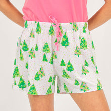 Load image into Gallery viewer, Stay comfy in our Celebration Tree Sleep Pants! Soft fabric and cozy design will make you feel like you&#39;re in a treehouse. Perfect for a good night&#39;s rest.
