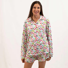 Load image into Gallery viewer, Get into the holiday spirit with FaLaLa Sleep Pants! These cuddly PJs are made of comfy flannel fabric, keeping you warm and jolly all season long.
