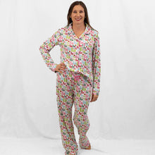 Load image into Gallery viewer, Stay warm and cozy this winter with FaLaLa Sleep Pants! Made of soft flannel fabric, these festive PJs are perfect for lounging by the fire or dreaming of sugar plums.
