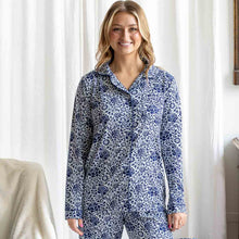 Load image into Gallery viewer, Blue Floral Pajama Set

