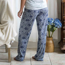 Load image into Gallery viewer, Blue Pajama Pants
