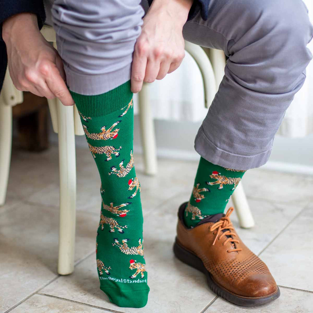 Men's St. Nick Tiger Socks