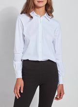 Load image into Gallery viewer, Made from wrinkle-resistant Microfiber for easy travel, this shirt is a versatile wardrobe staple for every fashionista. Pair it with bootcut jeans &amp; a vegan suede jacket or wear it as a beach cover-up.
