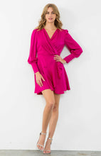 Load image into Gallery viewer, pink dress with long sleeves
