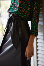 Load image into Gallery viewer, Pleated Leather Skirt
