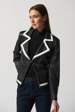 Load image into Gallery viewer, Notched Collar Suede Jacket - Joseph Ribkoff
