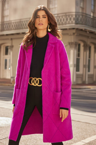 Opulence Notched Collar Jacket - Joseph Ribkoff