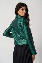 Load image into Gallery viewer, Green Leather Jacket
