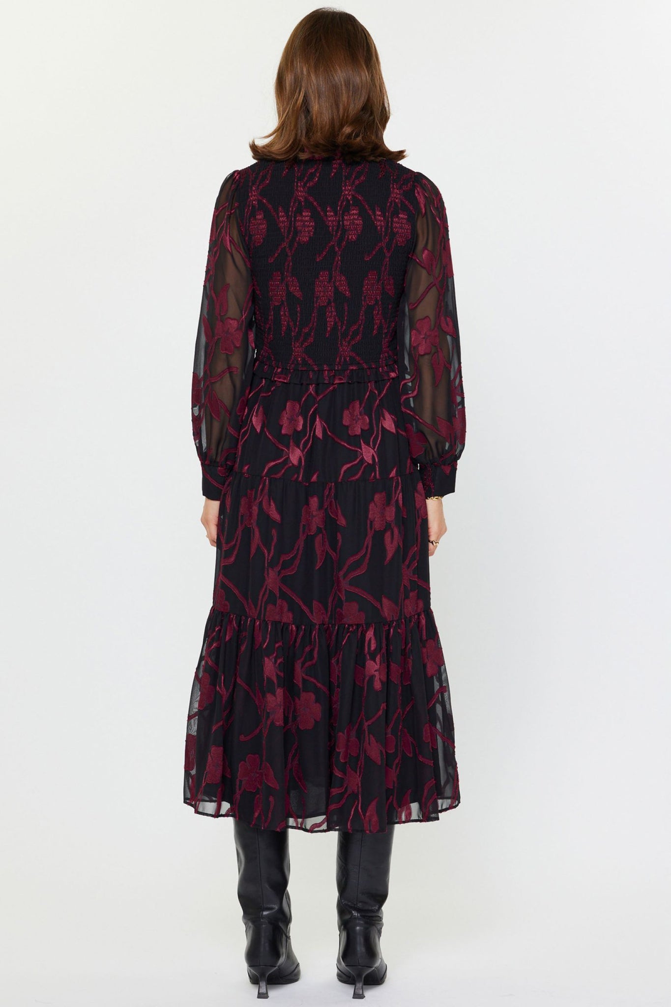 The Bella Midi Dress- Current Air Small The Bella Midi Dress- Current Air Small
