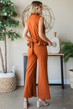 Load image into Gallery viewer, Stay stylish and comfortable in these velour long flowy pants. Luxuriously soft fabric adds a touch of glamour to any outfit.
