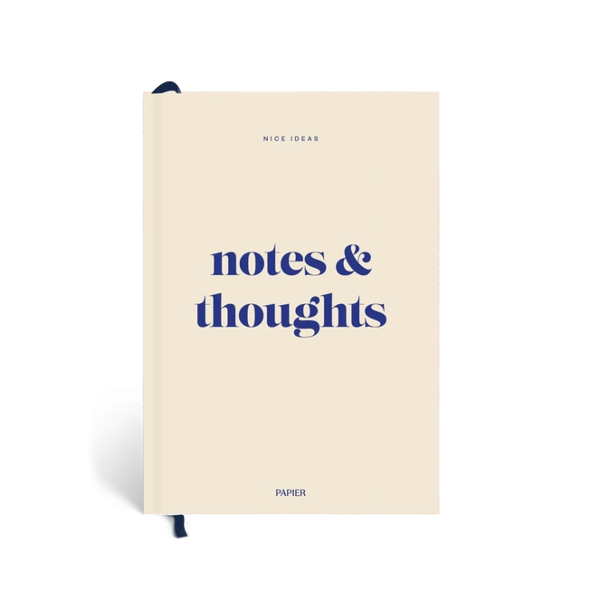 A new notebook from Papier, ideal for planning, jotting ideas, and reminders, perfect for both desk and on-the-go use.
