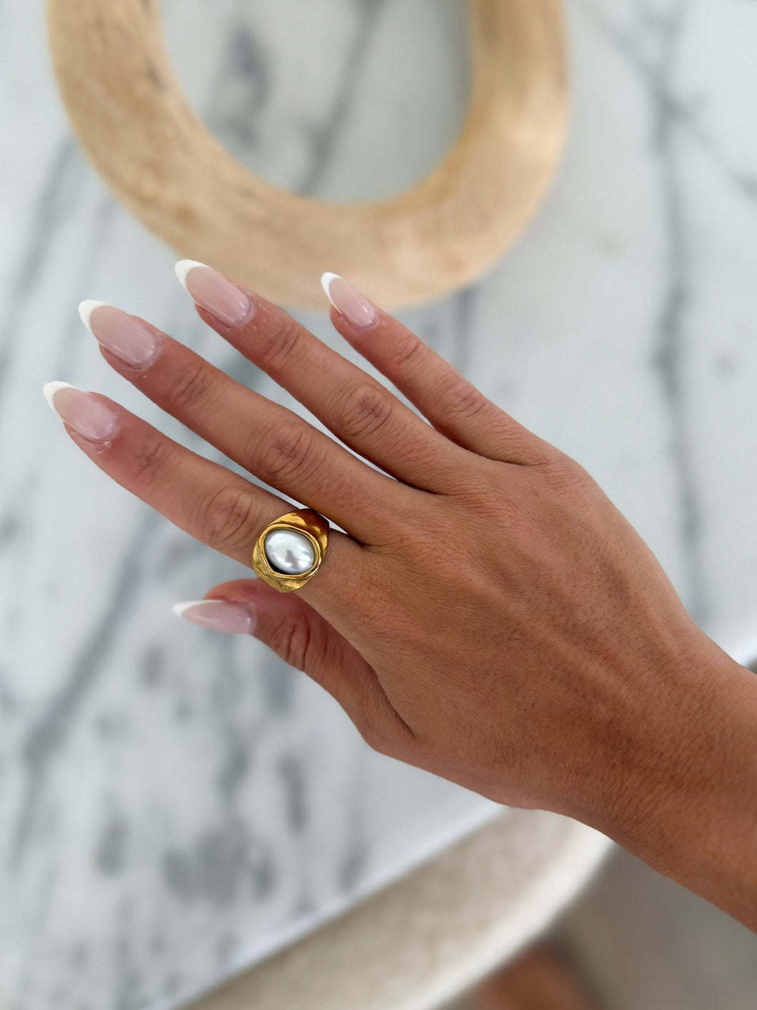 Mother of Pearl Ring