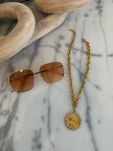 Load image into Gallery viewer, Lady Gold Coin Necklace
