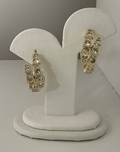 Load image into Gallery viewer, 18k Statement Hoop Earrings
