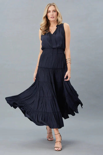 Nightwatch Tiered Maxi Dress - Lola & Sophie