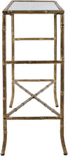Load image into Gallery viewer, Antique Gold Console Table
