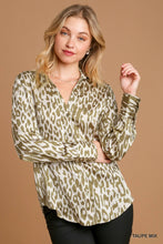 Load image into Gallery viewer, Fran Satin Button Down Shirt
