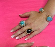 Load image into Gallery viewer, Tear Drop Ring Black - Easton Elle
