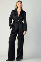 Load image into Gallery viewer, Luxurious Jake Silky Pintucked Trousers with buttoned front and pintucked detailing for timeless sophistication.
