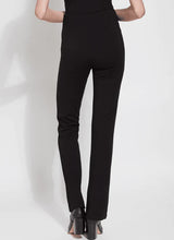 Load image into Gallery viewer, These versatile pants from Lyssé, the Elysse Wide Leg, skim the hips &amp; thighs before flaring into a fit-and-flare leg. Made from 4-way stretch Ponte fabric, they feature a concealed waistband for a wrinkle-free look. Ideal for work or leisure, style them with fitted tops, heeled mules, and cropped jackets.
