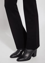 Load image into Gallery viewer, Lyssé&#39;s Elysse Wide Leg pants flatter the hips &amp; thighs before flowing into a fit-and-flare leg. Made from 4-way stretch Ponte fabric, they feature a concealed waistband for a timeless look.
