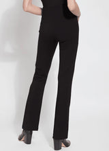 Load image into Gallery viewer, Lyssé&#39;s Elysse Wide Leg pants: Skims hips and thighs, flares at the leg. Versatile for work or leisure. Made from 4-way stretch Ponte fabric, they are wrinkle-free and feature a concealed waistband.
