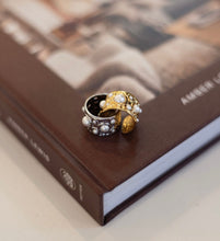 Load image into Gallery viewer, Multi-pearl Gold Cuff Ring
