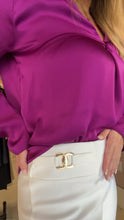 Load image into Gallery viewer, Bonded Silk Straight-Leg Vanilla Pants - Joseph Ribkoff
