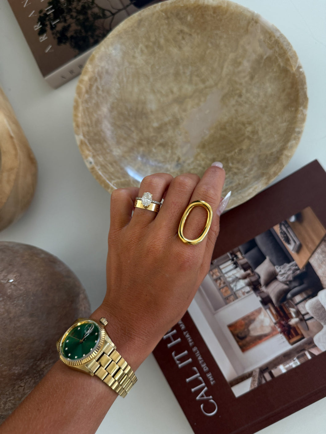 Goldoval Ring