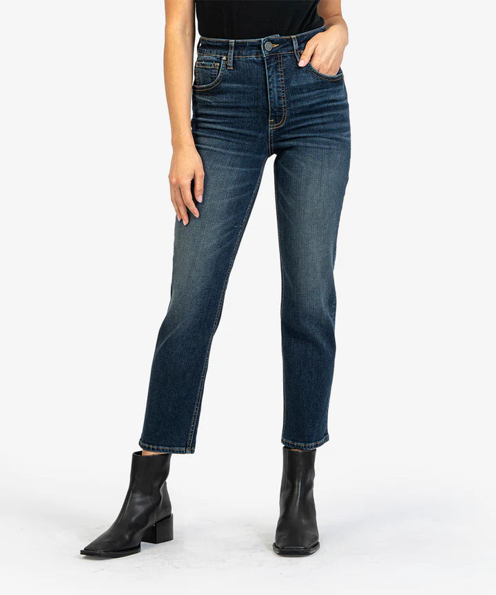 Elizabeth High Rise Straight Jean- Kut from the Kloth