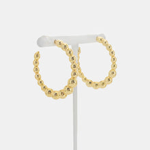 Load image into Gallery viewer, Bubble Pattern Hoops
