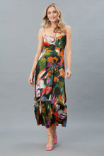 Load image into Gallery viewer, Multi color maxi dress
