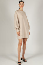 Load image into Gallery viewer, Lucy Scuba Dropped Shoulder Long Sleeve Dress
