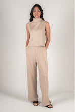 Load image into Gallery viewer, Lillian Taupe Scuba Pant
