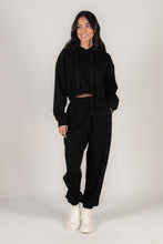 Load image into Gallery viewer, Merlin Scuba Cropped Hoodie Top
