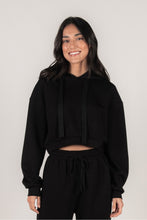 Load image into Gallery viewer, Merlin Scuba Cropped Hoodie Top
